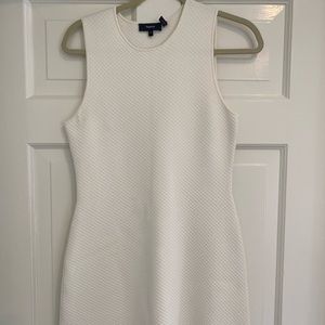 Theory white dress